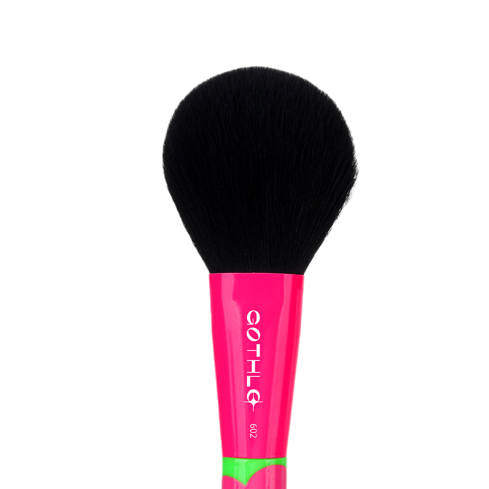 angled makeup brushes