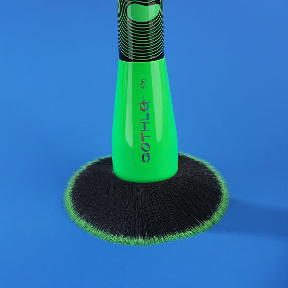 black brushes