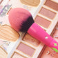 Pink Powder Blush Brush with Diamond & Dense Bristles for Makeup
